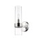 Z-Lite Datus 1 Light Wall Sconce, Polished Nickel & Clear 4008-1S-PN - alternate 3